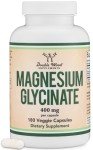 High Absorption Magnesium Glycinate 400mg, 180 Capsules