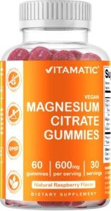 Magnesium Citrate Gummies for Relaxation and Energy