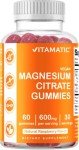 Magnesium Citrate Gummies for Relaxation and Energy
