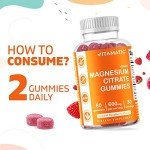 Magnesium Citrate Gummies for Relaxation and Energy