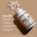 Magnesium Citrate 800mg - Vegan Digestive Support