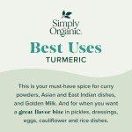 Organic Ground Turmeric Root, 2.38 oz