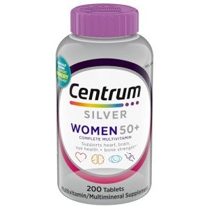Centrum Silver Women’s Multivitamin 50+, 200 Ct