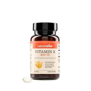 NatureWise Vitamin E 400 IU Softgels - 60 Count