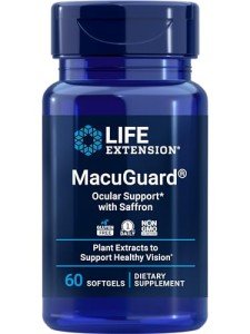 Life Extension MacuGuard Eye Health Supplement 60 Softgels