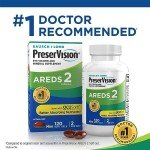 PreserVision AREDS 2 Eye Health Supplement, 120 Softgels