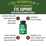Eye Support Vitamins for Computer Users - 30 Vegan Capsules