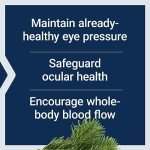 Eye Pressure Support Supplement with Mirtogenol - 30 Capsules