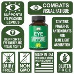 Eye Support Vitamins for Computer Users - 30 Vegan Capsules