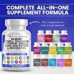 Eye Health Vitamins with Bilberry and Lutein 60 Caps