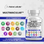 Eye Health Vitamins with Bilberry and Lutein 60 Caps