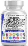 Eye Health Vitamins with Bilberry and Lutein 60 Caps