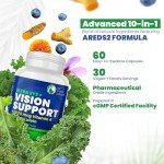 Eye Health Vitamins with Lutein and Zinc - 60 Capsules
