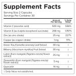 Eye Health Vitamins with Bilberry & Lutein – 60 Capsules