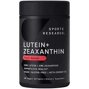 Lutein & Zeaxanthin Eye Health Support – 120 Veggie Softgels