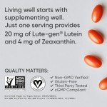 Lutein & Zeaxanthin Eye Health Support – 120 Veggie Softgels