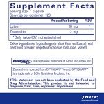 Lutein & Zeaxanthin for Eye Health - 120 Capsules