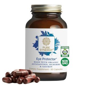 Natural Vegan Eye Health Supplement with Astaxanthin
