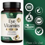Vegan Eye Vitamins with Lutein & Bilberry - 60 Caps