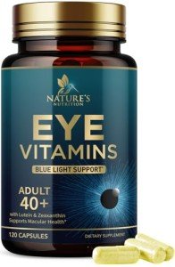 Eye Health Supplement with Lutein, Bilberry & Zinc