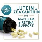 Eye Health Supplement with Lutein, Bilberry & Zinc