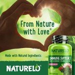 Naturelo Immune Support: Vitamin C, Elderberry & Zinc
