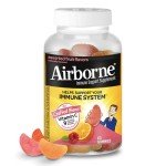 Airborne Vitamin C Immune Gummies, Assorted Fruit, 63 ct