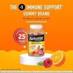 Airborne Vitamin C Immune Gummies, Assorted Fruit, 63 ct
