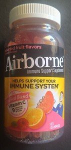 Airborne Vitamin C Immune Gummies, Assorted Fruit, 63 ct