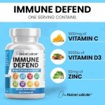 8-in-1 Immune Support Supplement with Zinc & Vitamins