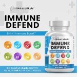 8-in-1 Immune Support Supplement with Zinc & Vitamins