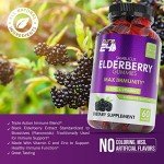 Elderberry Gummies with Zinc & Vitamin C - 60 Count