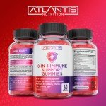 8-In-1 Elderberry Immune Support Gummies - 60 Count