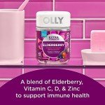 OLLY Extra Strength Elderberry Immune Support Gummies