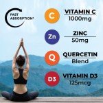 8-in-1 Immune Support Gummies with Vitamin C & Zinc
