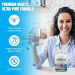 8-in-1 Immune Support Supplement with Vitamins & Herbs