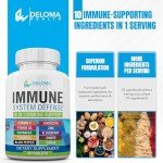 8-in-1 Immune Support Supplement with Vitamins & Herbs