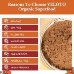 Organic Mega Mushroom Powder Blend, 10 in 1