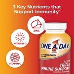 One A Day Triple Immune Support Multivitamin, 100 Ct