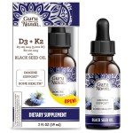 GuruNanda Cold Pressed Black Seed Oil with Vitamins