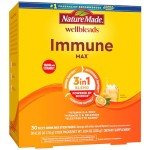 Nature Made Immune Max Orange Drink Sticks, 30 Ct