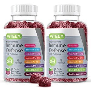 8-in-1 Immune Support Multivitamin Gummies for All