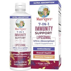 Elderberry Liquid with Vitamin C for Immune Support