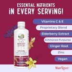 Elderberry Liquid with Vitamin C for Immune Support