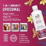 Elderberry Liquid with Vitamin C for Immune Support