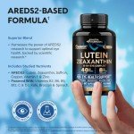 Eye Health Supplement with Lutein & Zeaxanthin – 60 Caps