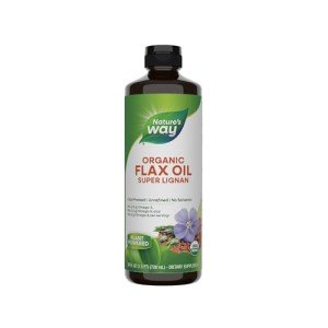Nature's Way Organic Cold-Pressed Flax Oil 24 Fl Oz