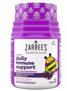 Zarbee's Kids Daily Immune Support with Elderberry