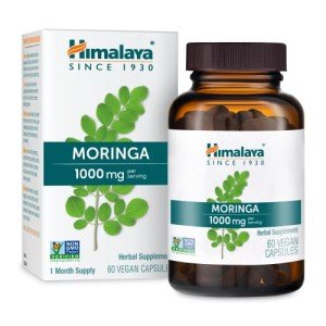 Himalaya Moringa Capsules - Vegan Superfood 1000 mg