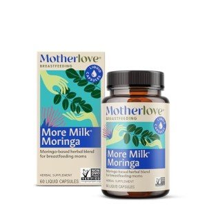 More Milk Moringa Lactation Support Capsules